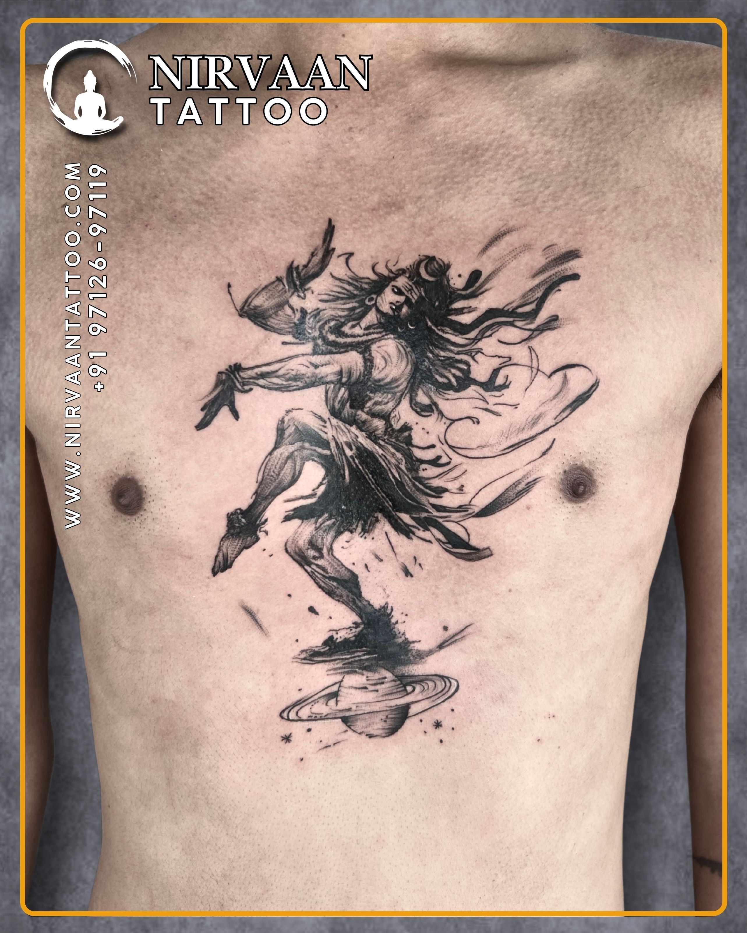 Lord shiva tattoo design